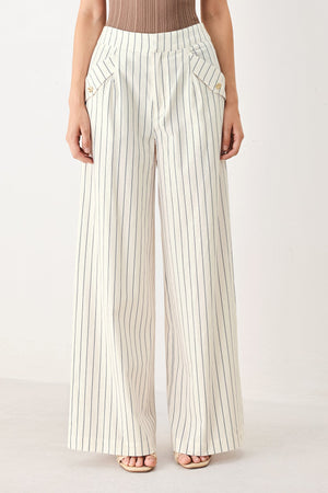 SUTTON STRIPE WOVEN PANTS
