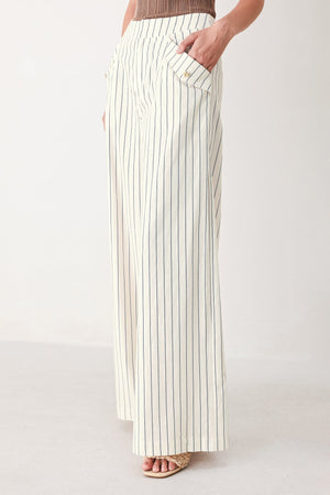 SUTTON STRIPE WOVEN PANTS