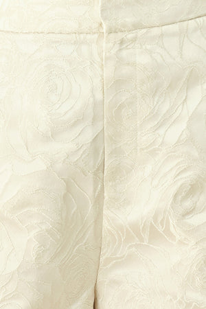 MARZIPAN FLORAL WOVEN JACQUARD SHORTS