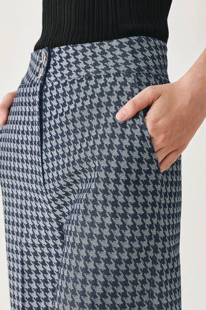 NOIR SOCIETY WOVEN WIDE LEG PANTS