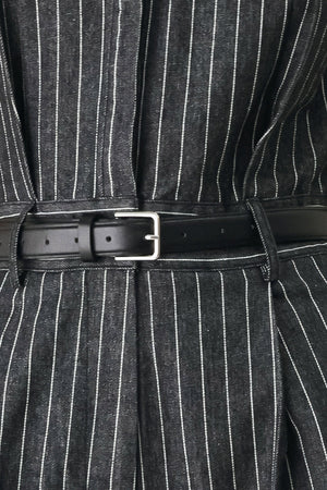 EXECUTIVE NOIR FLOW WOVEN JUMPSUIT