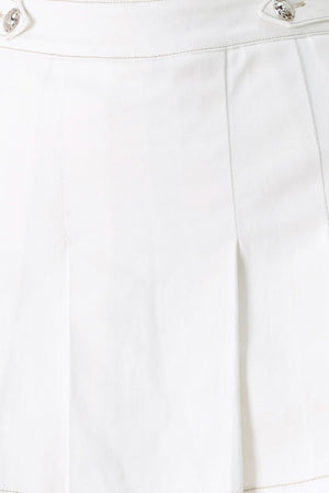 CHAMPAGNE CLUB WOVEN SKORT