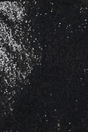 MIDNIGHT DISCO BLACK SEQUIN SKORT