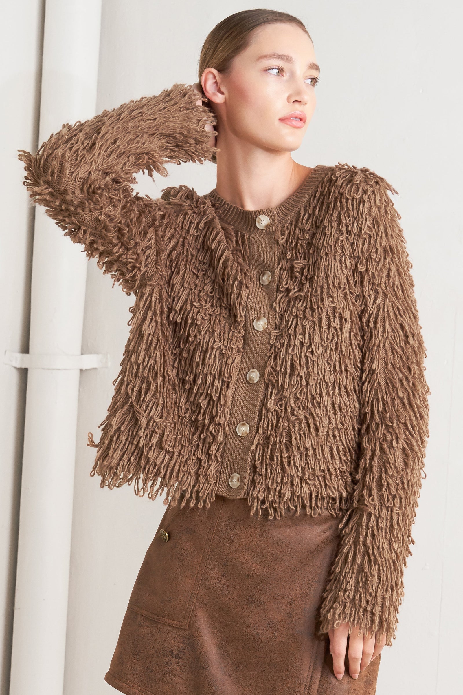 LIVE IN THE NOW SWEATER CARDIGAN