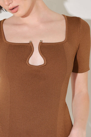 Golden Glow Moment Sweater Top