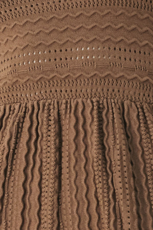 SWEET LATTE SWEATER KNIT MINI DRESS