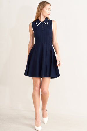 MEET ME IN PARIS SWEATER KNIT MINI DRESS