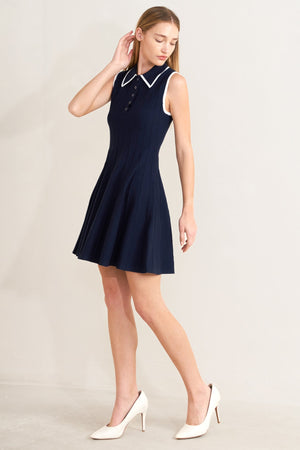 MEET ME IN PARIS SWEATER KNIT MINI DRESS