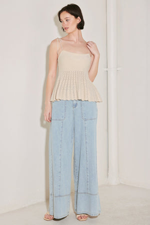 Sweet Escape Mood Sweater Knit Top