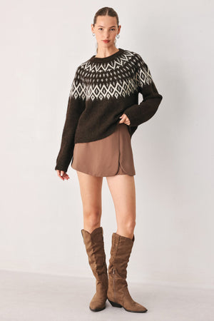 CABIN LIGHT SERENADE SWEATER KNIT PULLOVER TOP
