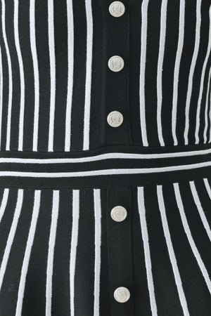 BLACK PARLOR MELODY SWEATER MINI DRESS