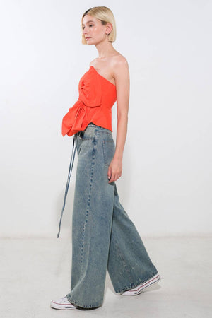Sunshine Selection Woven Top