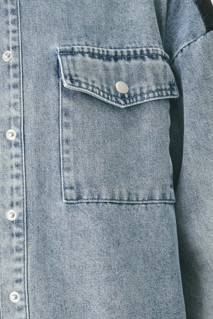 MY LOVE FOR YOU DENIM SHIRT