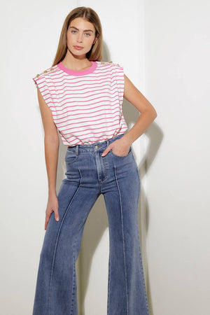Feeling Special Pink Knit Top