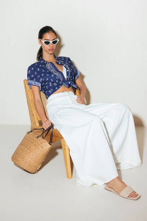 SUNKISSED MEADOW WOVEN SHIRT