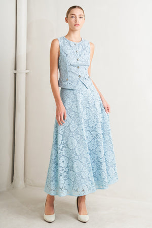 SWEET BUT STRONG WOVEN VEST