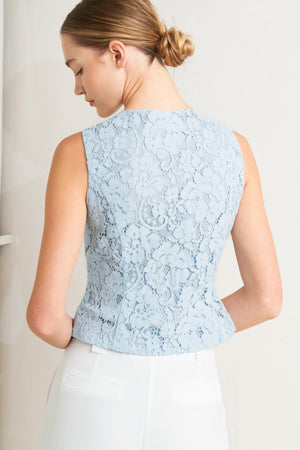 SWEET BUT STRONG WOVEN VEST