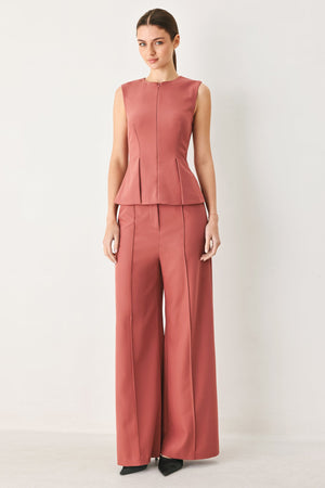 MODERN FLOW WOVEN TOP