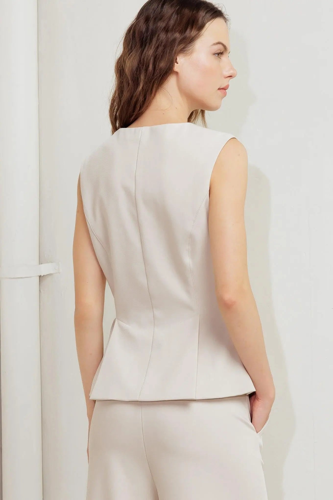 MONDAY FLOW WOVEN TOP