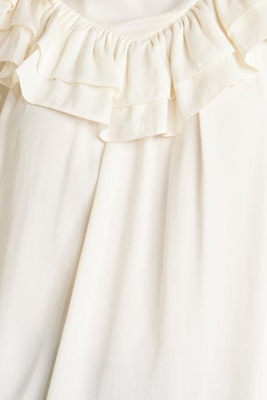 EDWARDIAN WALTZ WOVEN TOP