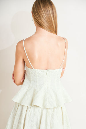 GRAND ENTRANCE WOVEN TOP