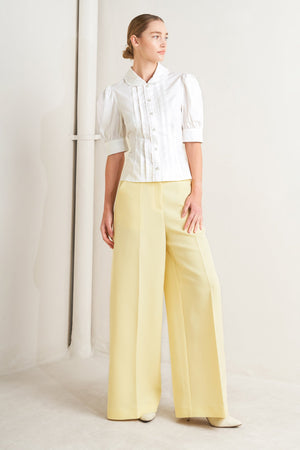 REFINED ROMANCE WOVEN TOP