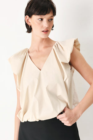MOONLIGHT SOCIAL WOVEN TOP