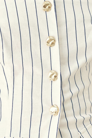 SUTTON STRIPE WOVEN TOP