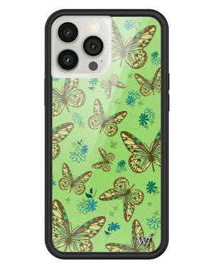 Sage Butterfly iPhone Case