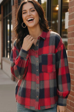 Lumberjack Love Flannel Button Down