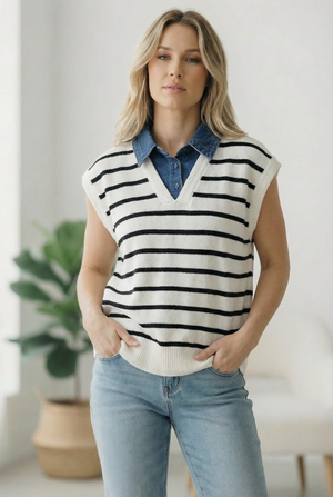 With an Ocean View Sweater Vest