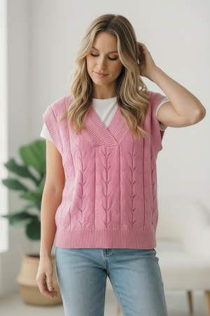 Bubblegum Boutique Knit Vest