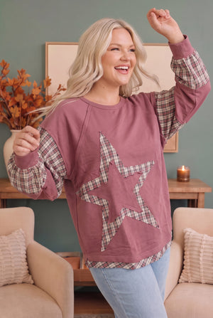 Starry Eyed Pullover Sweatshirt
