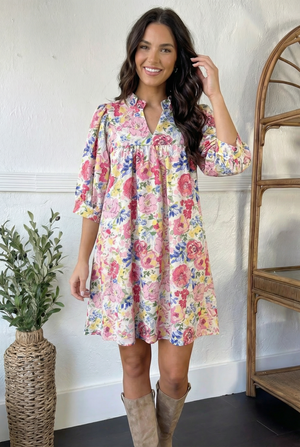 Porch Picnic Shift Dress