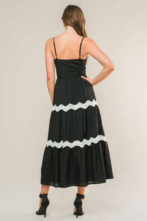 Summer Spritz Woven Midi Dress