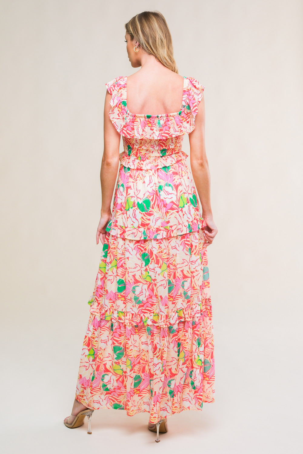 Relaxed Charm Woven Midi Dress