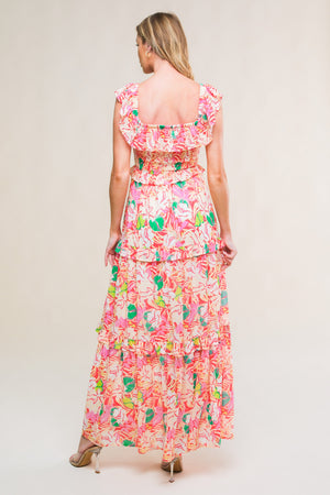 Relaxed Charm Woven Midi Dress