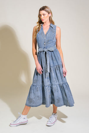 Life’S Pathways Denim Shirt Dress