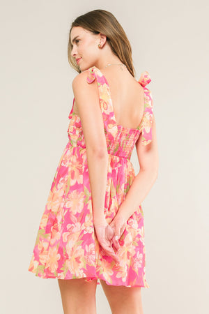 Talk of the Town Woven Mini Dress