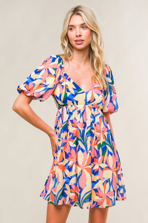 State of Bliss Woven Mini Dress