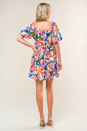 State of Bliss Woven Mini Dress