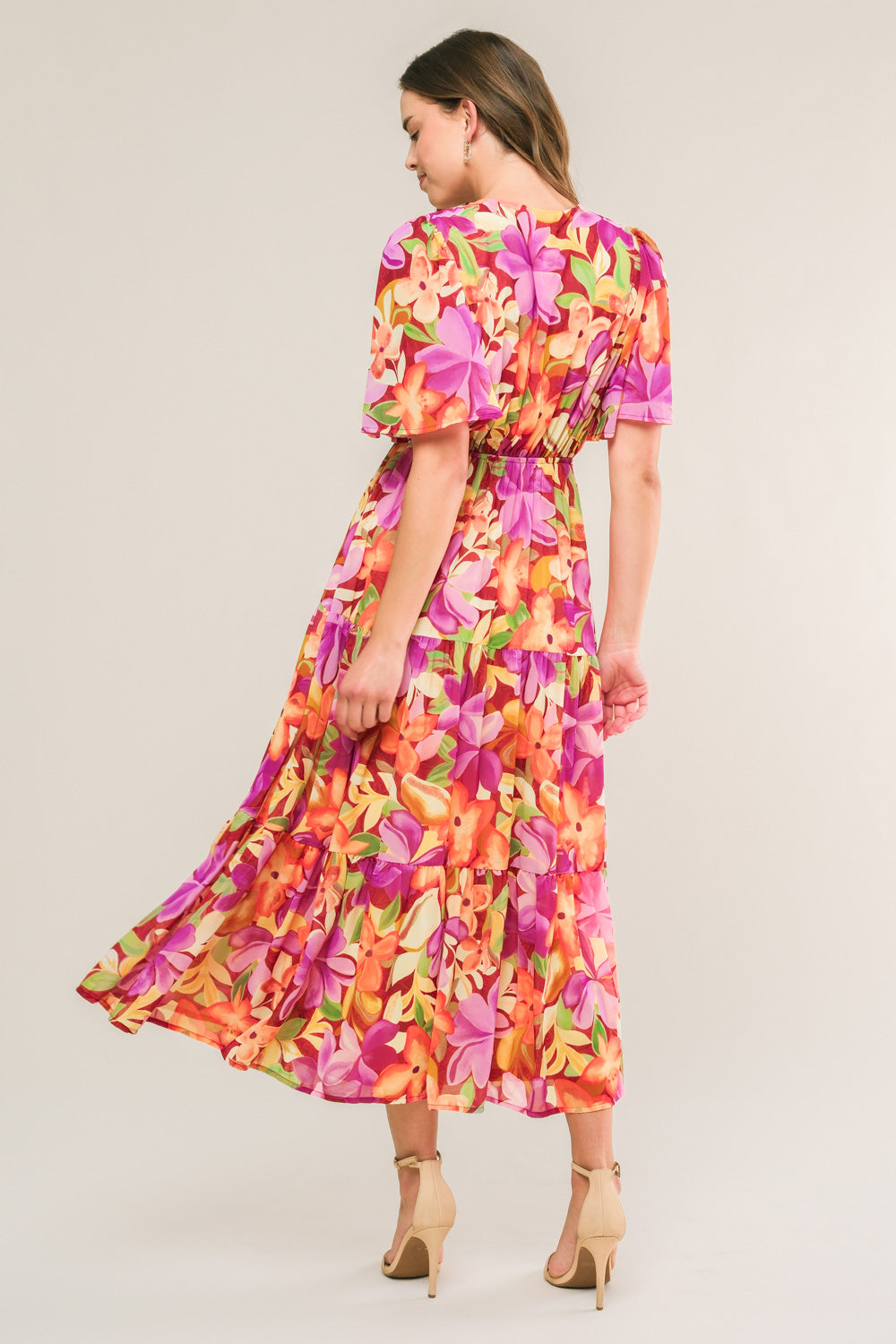 Start Looking Woven Midi Dress