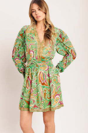 TIME SPENT TOGETHER WOVEN MINI DRESS