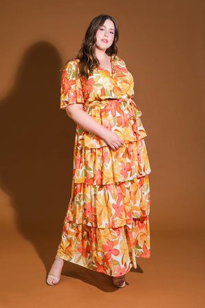 Consistently Confident Woven Midi Dress