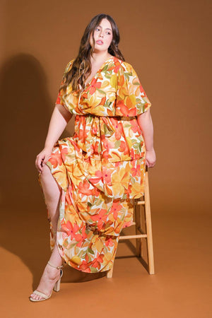 Consistently Confident Woven Midi Dress