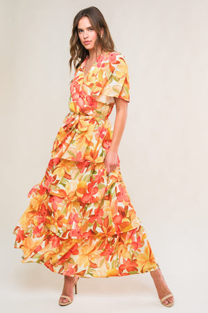Consistently Confident Woven Midi Dress