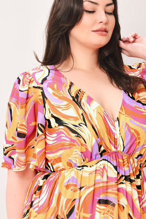 REFRESHING VIBE WOVEN MAXI DRESS