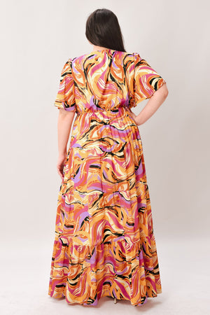 REFRESHING VIBE WOVEN MAXI DRESS