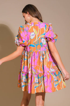 Momentous Cuteness Woven Mini Dress