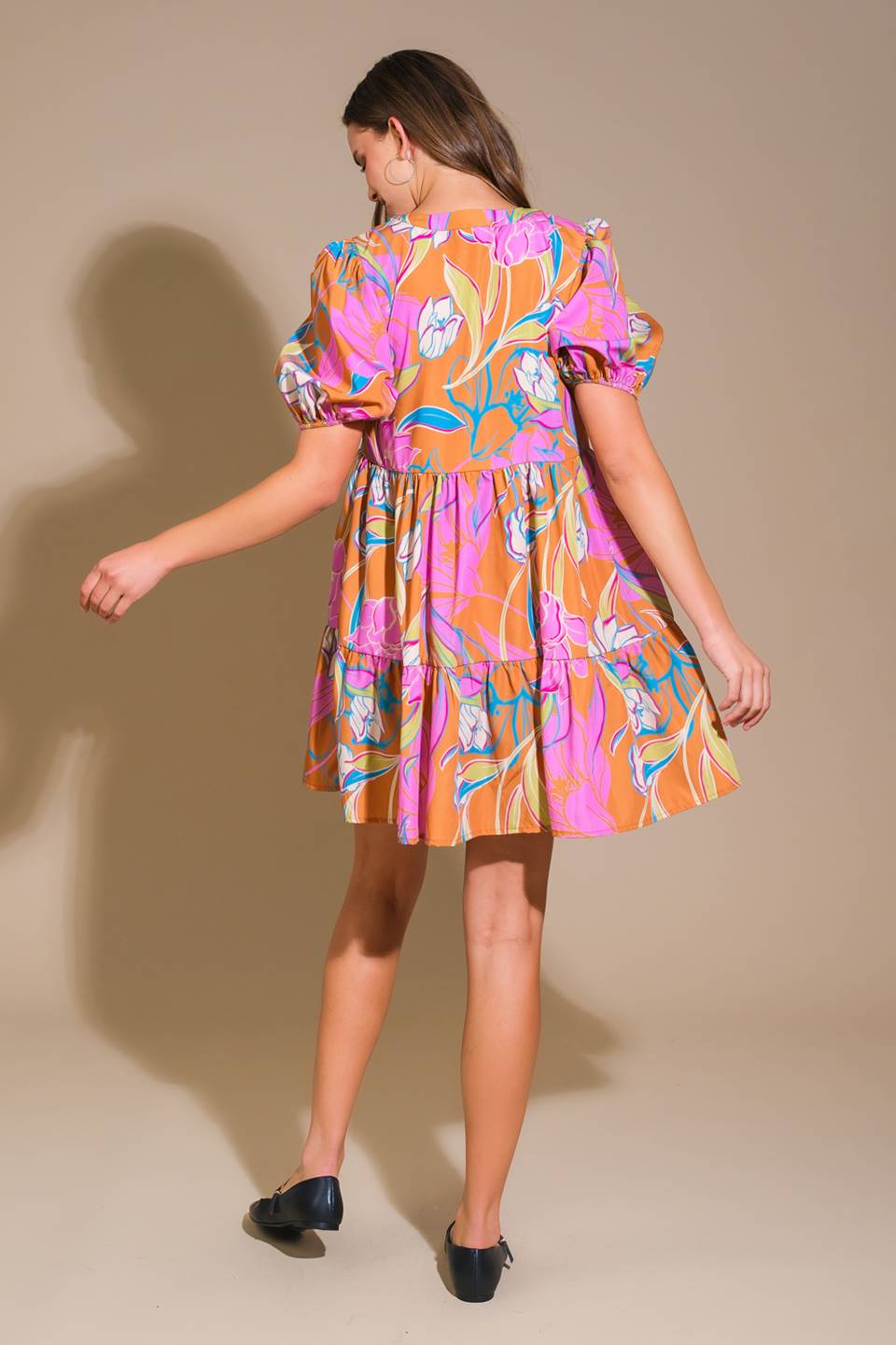Momentous Cuteness Woven Mini Dress